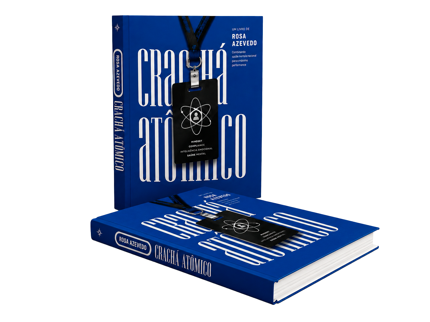 Crachá Atômico — capa do livro